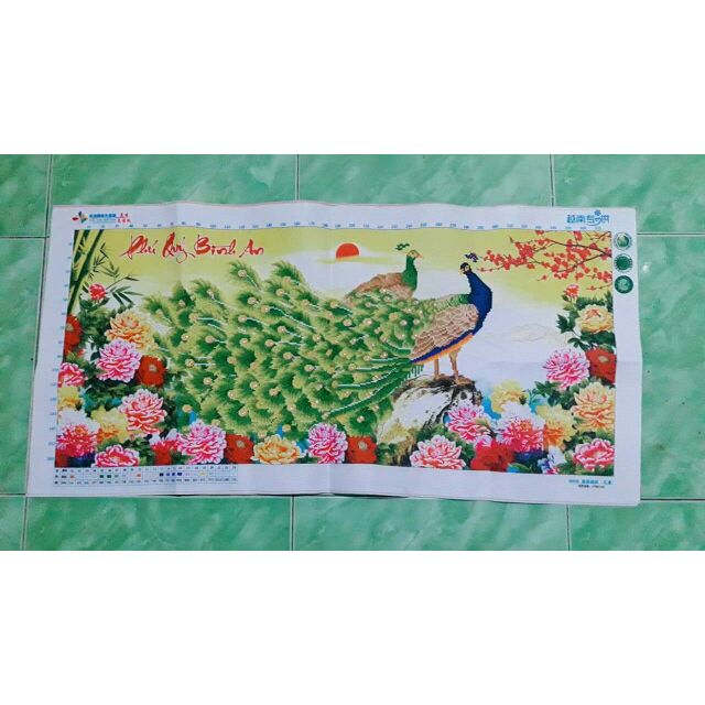 Tranh thêu thành phẩm