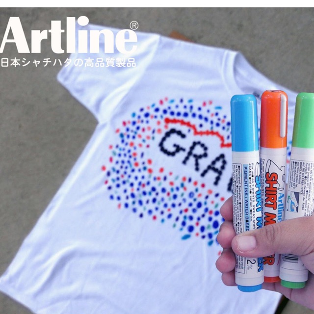 Bút vẽ áo không phai Artline Japan EKT-2