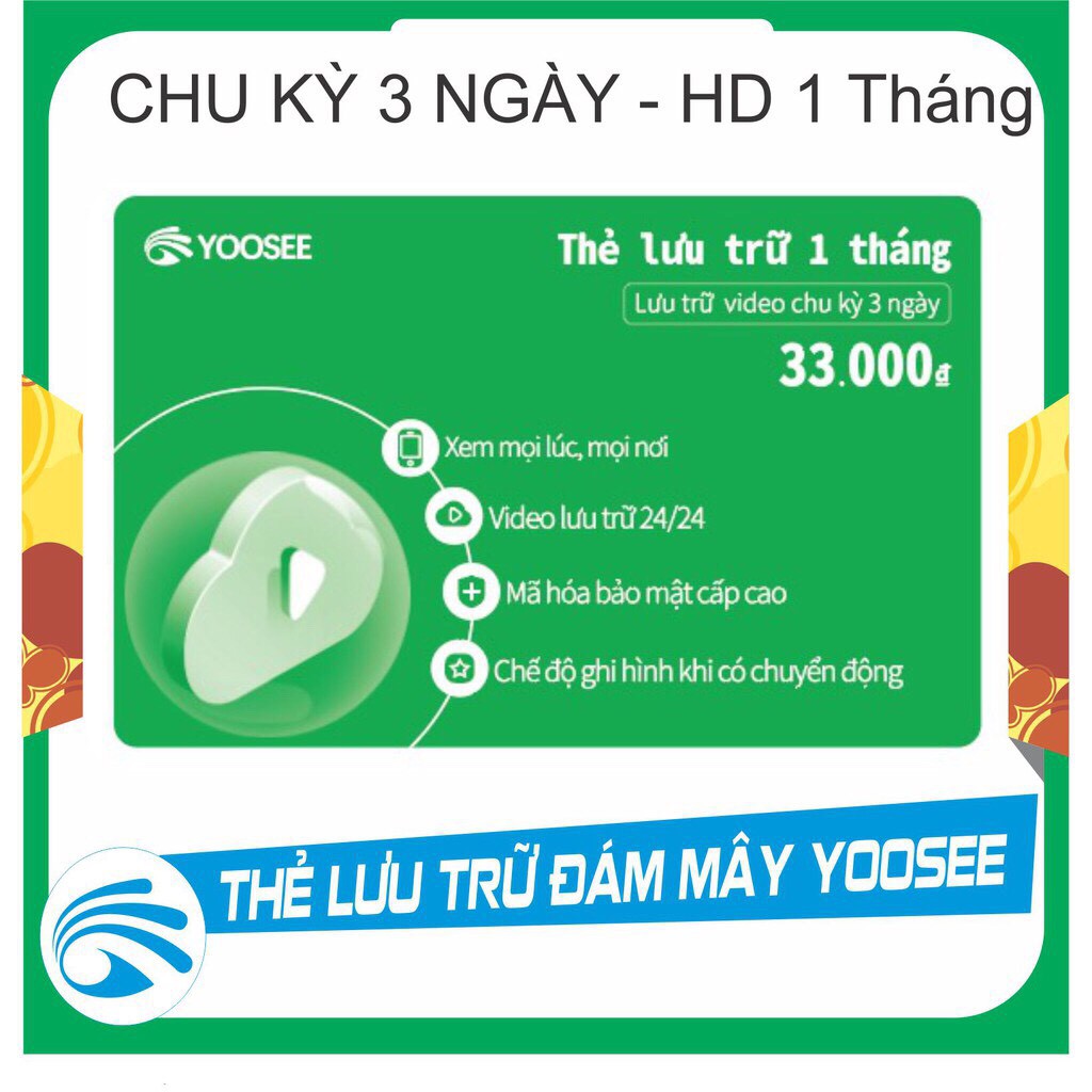 Lưu Trữ Đám Mây Dành Cho Camera YooSee