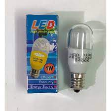 Bóng led tủ lạnh 1W Hòa Thái đui E12, E14