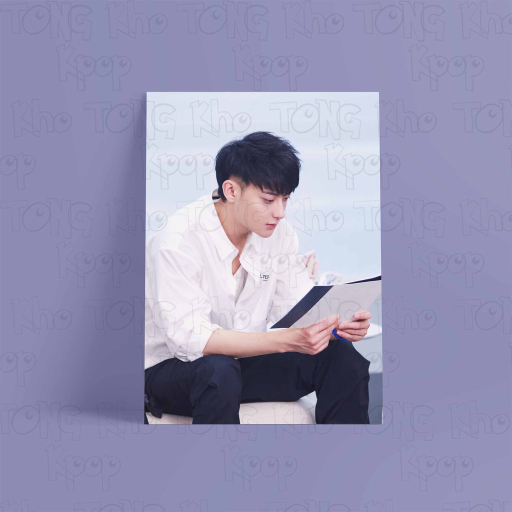 (NHIỀU MẪU) Tấm Postcard cao cấp giấy 260gsm in hình HOÀNG TỬ THAO idol Cpop ảnh đẹp mẫu