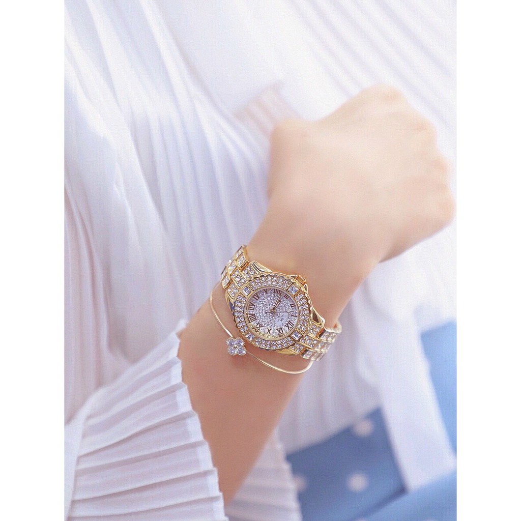 [ SALE SỐC ] Đồng hồ nữ BS Bee Sister, Đồng hồ dây thép đính đá thời trang700 | BigBuy360 - bigbuy360.vn