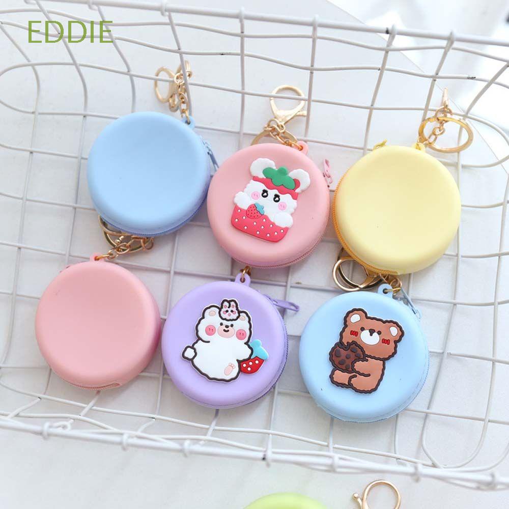 Ví Đựng Tiền Xu Bằng Silicon Hình Động Vật Dễ Thương Nhiều Màu