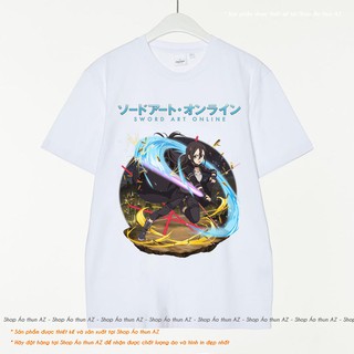 Áo thun Anime Sword Art Online Memory Defrag Kirito Ggo M2483
