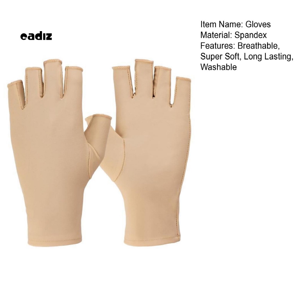 1 Đôi Găng Tay Siêu Mềm Chống Tia UV Hỗ Trợ Làm Móng Nghệ Thuật