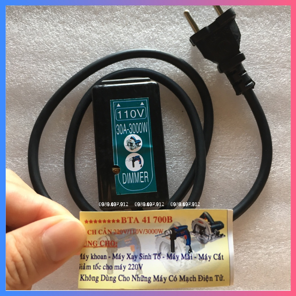 Ổ chuyển điện 220v ra 110v dùng cho máy nội địa nhật - Máy khoan, mài, cắt, xay sinh tố, rửa xe