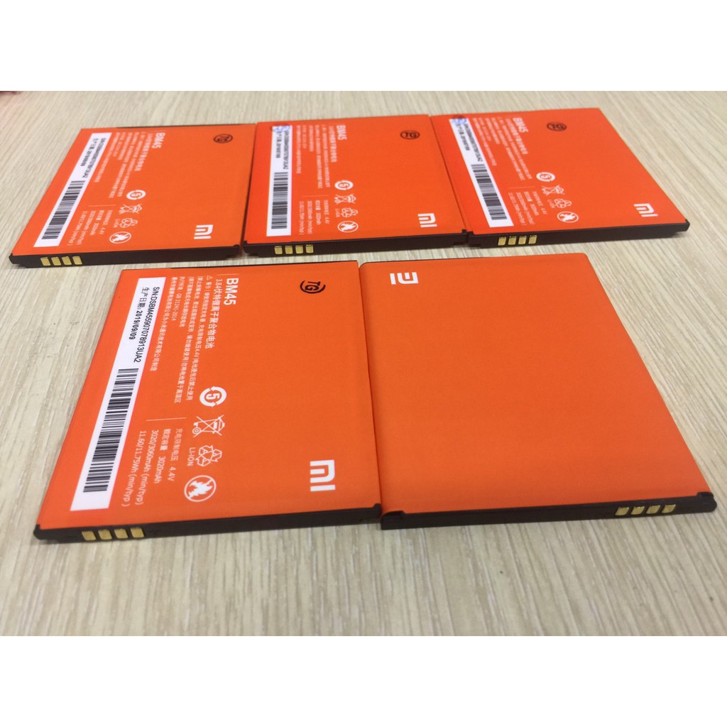 PIN ĐIỆN THOẠI XIAOMI REDMI NOTE 2 - BM45 ZIN - BẢO HÀNH 3 THÁNG - LINH KIỆN NAM VIỆT MOBILE .