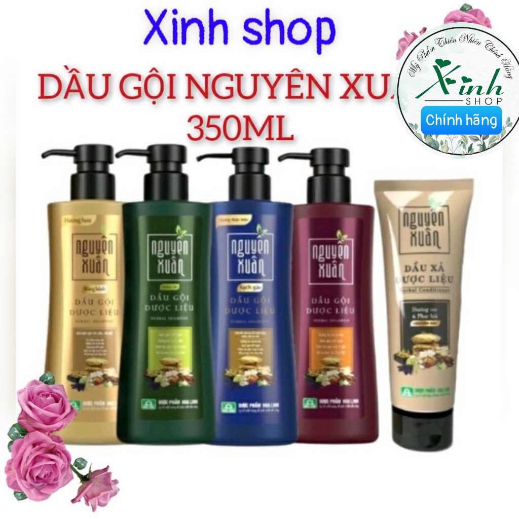 Dầu gội NGUYÊN XUÂN chai 350ml ( tùy chọn màu ) dành cho mọi loại tóc