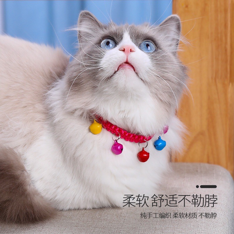 Vòng cổ nhiều chuông xinh cho chó mèo, lắc đeo cổ cho thú cưng giá rẻ - Kitty Pet Shop BMT