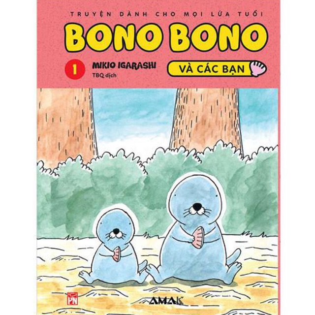 Sách - Combo Truyện Bono Bono Và Các Bạn (Tập 1) + 1 thú bông Bono size lớn