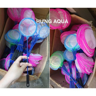 VỢT CÁ - Vợt cá mắt lưới lỗ và vợt cá nano siêu mịn vớt cá, tép, artemia size nhỏ và nhỡ (rẻ bền đẹp)