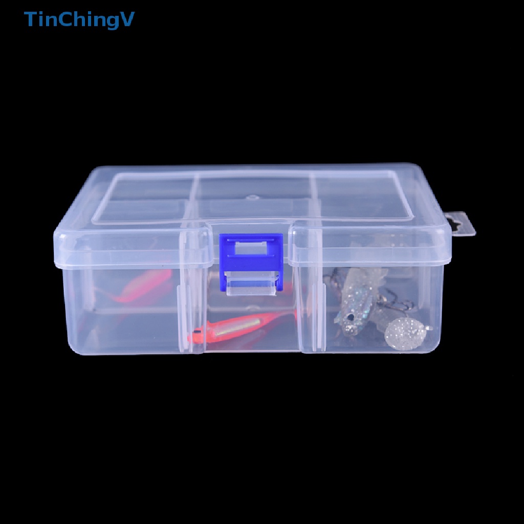 1 Hộp Thiếc Đựng Mồi Câu Cá 6 Ngăn