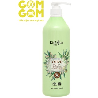 Sữa tắm kisetsu sáng da dưỡng ẩm olive 950ml