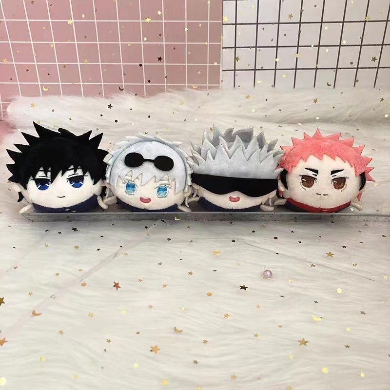Búp Bê Nhồi Bông Hình Nhân Vật Anime Jujutsu Kaisen 10cm Trang Trí Nội Thất Văn Phòng