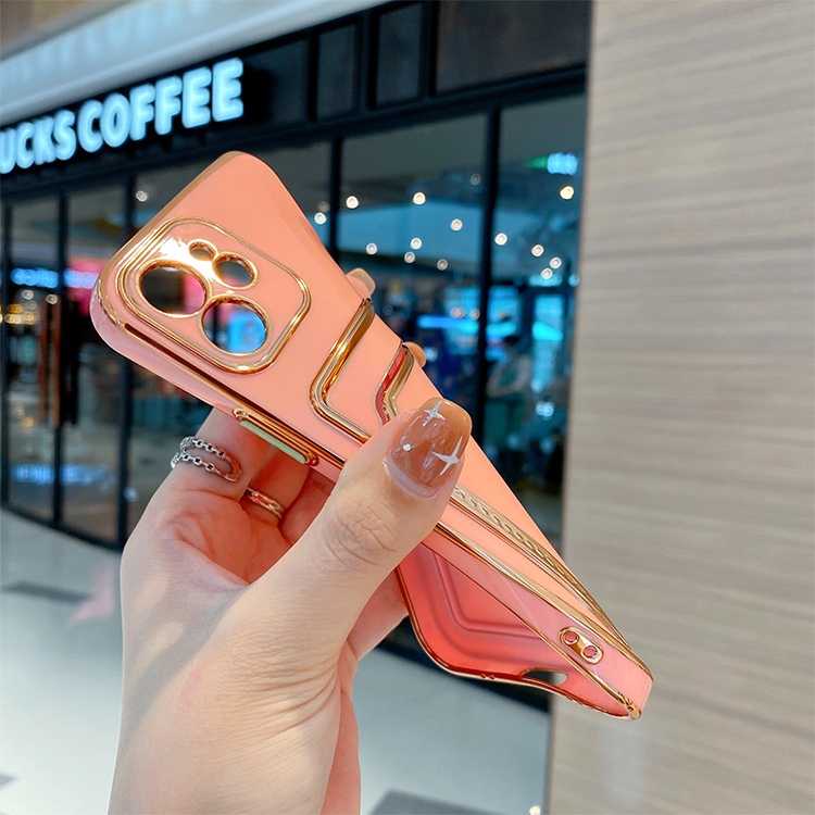 Ốp Điện Thoại Mạ Điện Có Ngăn Đựng Thẻ Cho iPhone 13 12 11 Pro Max XS Max XR X