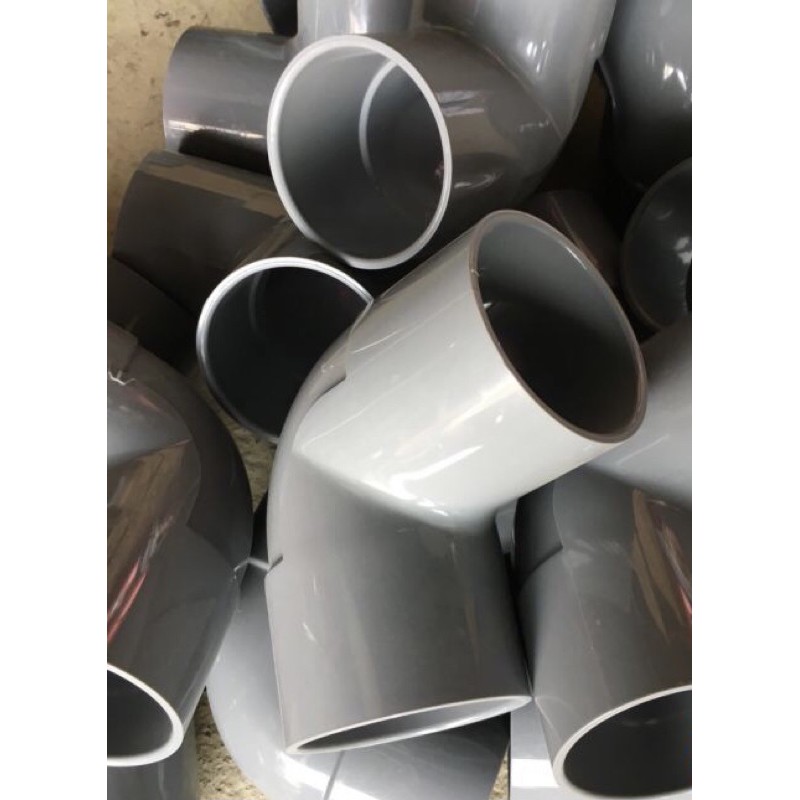 Co, Lơi nối ống nước PVC Bình Minh (60, 90, 114)- chính hãng