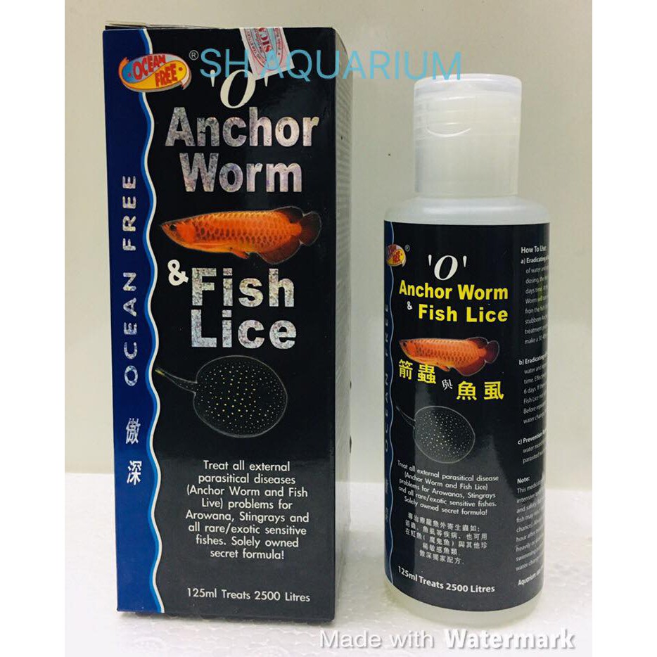 Nước Ocean Free Số 0 (125 ml) - Dùng cho cá Rồng