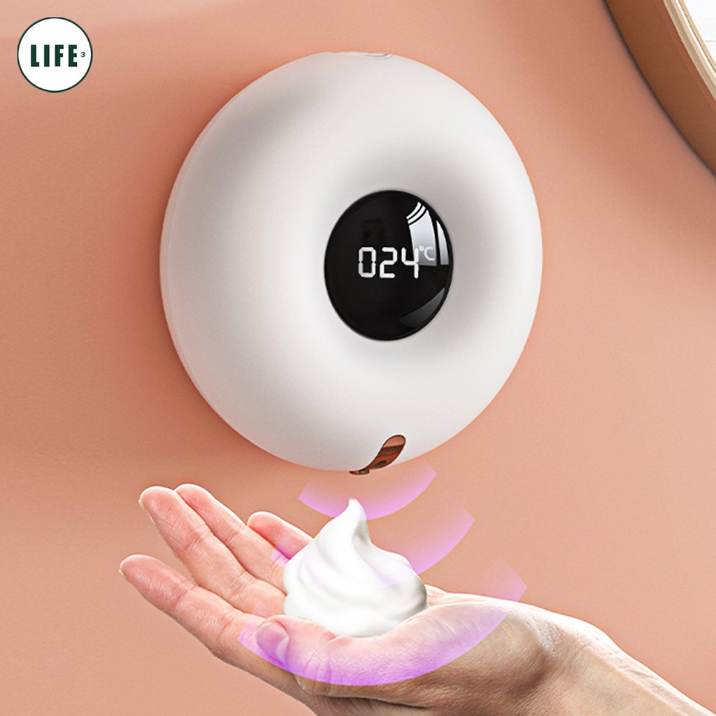 Xiaomi Youpin Máy rửa tay cảm ứng tự động  3Life hình bánh Donut 300ml 0.25 giây cảm biến hồng ngoại không cần tiếp xúc