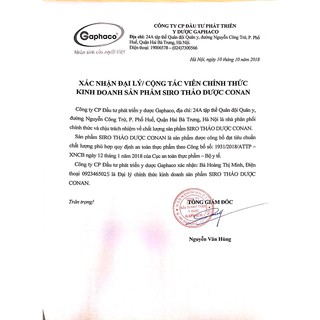 Siro thảo dược Conan