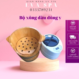 Thùng Gỗ Xông Gội Đầu Dưỡng Sinh - Chậu xông gội đầu dưỡng sinh + Tăng kèm video hướng dẫn gội đầu sưỡng sinh chuẩn
