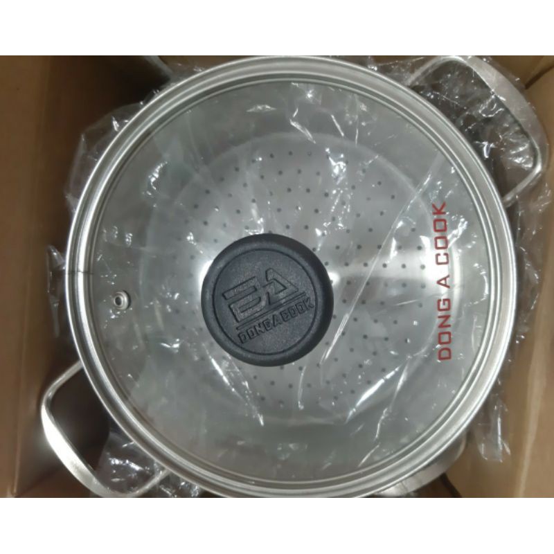 [Miễn Phí Ship] xửng hấp inox 2 tầng - bộ nồi hấp inox 2 tầng đáy từ loại tốt