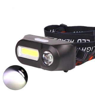 Head Lamp Waterproof White Led Black Flashlight Headlight Headlamp Torch