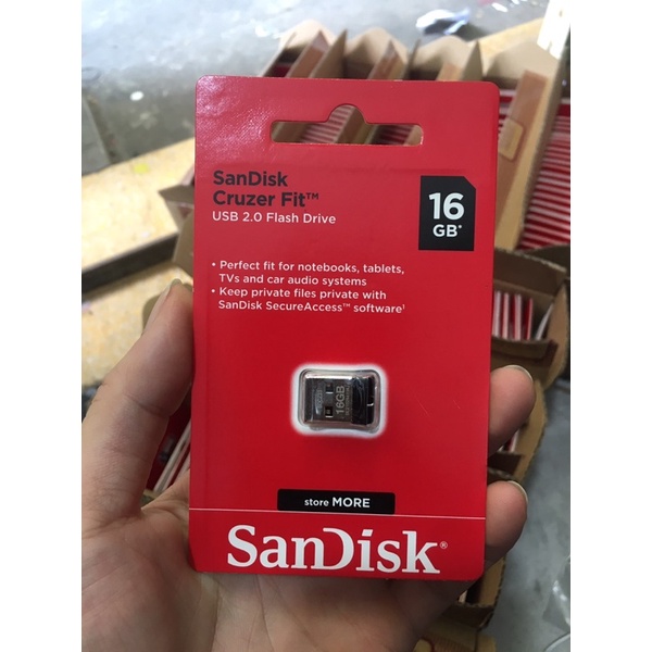 USB 32GB 16GB Toshiba Sandisk cz33 cho xe hơi bảo hành 5 năm