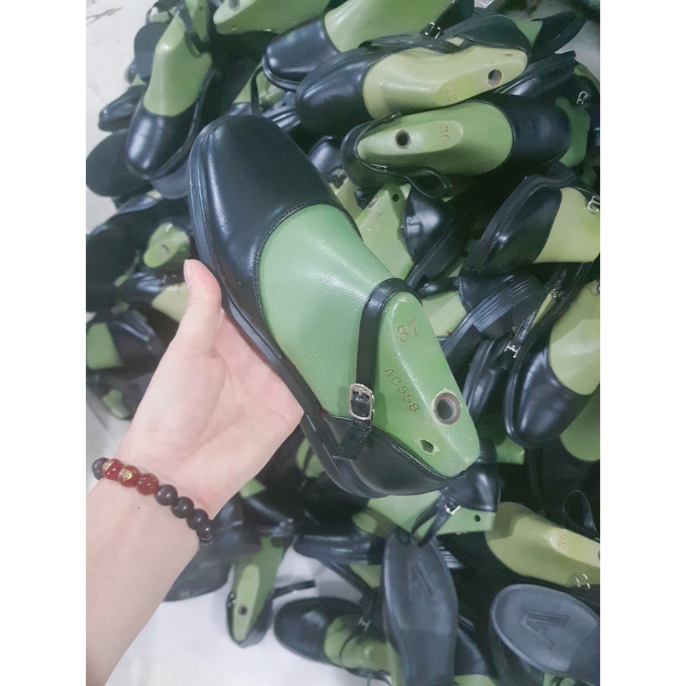 Hàng sẵn Giày sandal búp bê khoét eo marry jane style vintage G60 -zinzin3456-