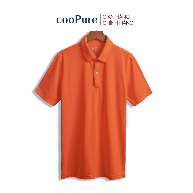 Áo thun polo nam cooPure dòng active, chất vải rayon thể thao, thiết kế thể thao NO.2564 cool max