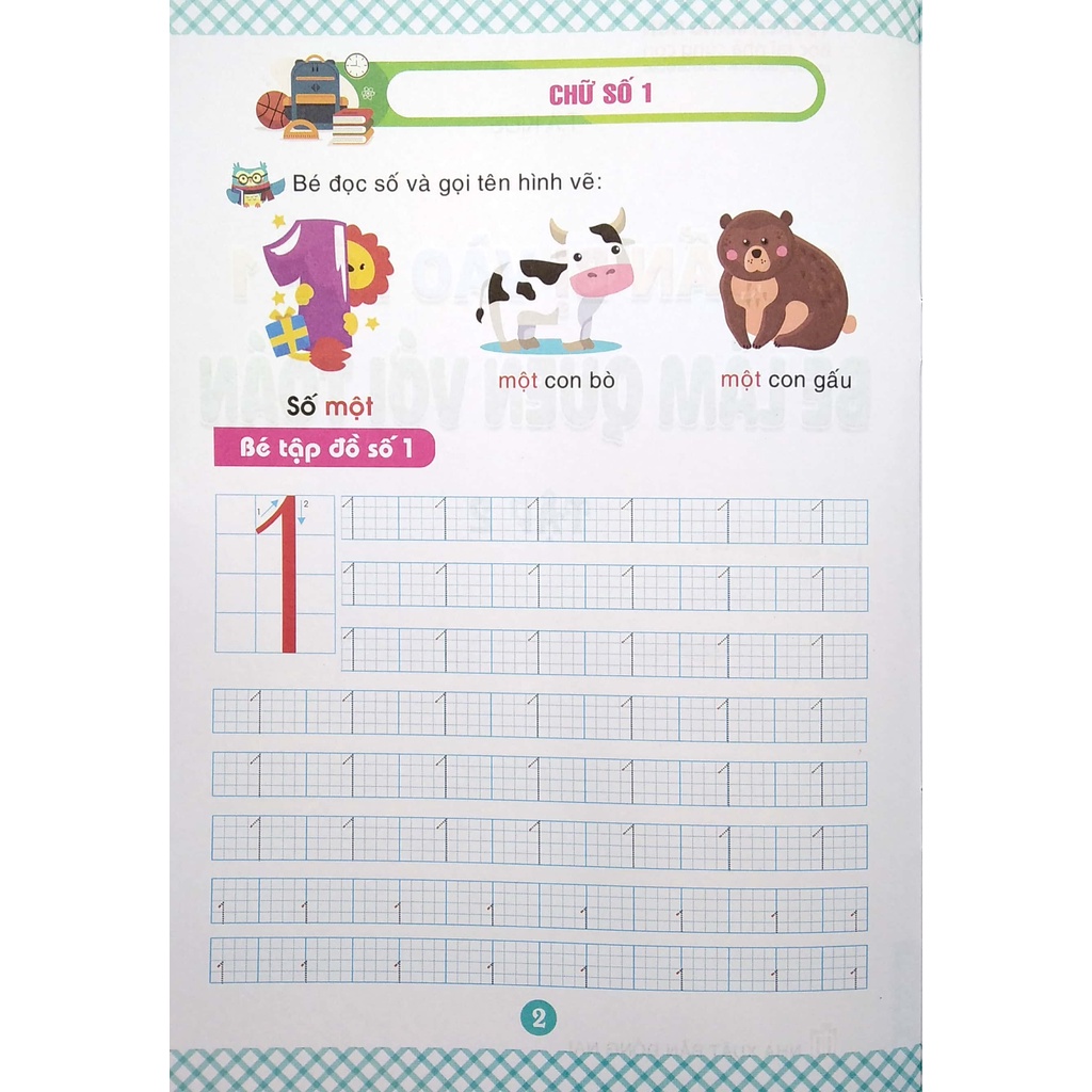 Sách Chuẩn Bị Vào Lớp 1 - Bé Làm Quen Với Toán - Tập 2