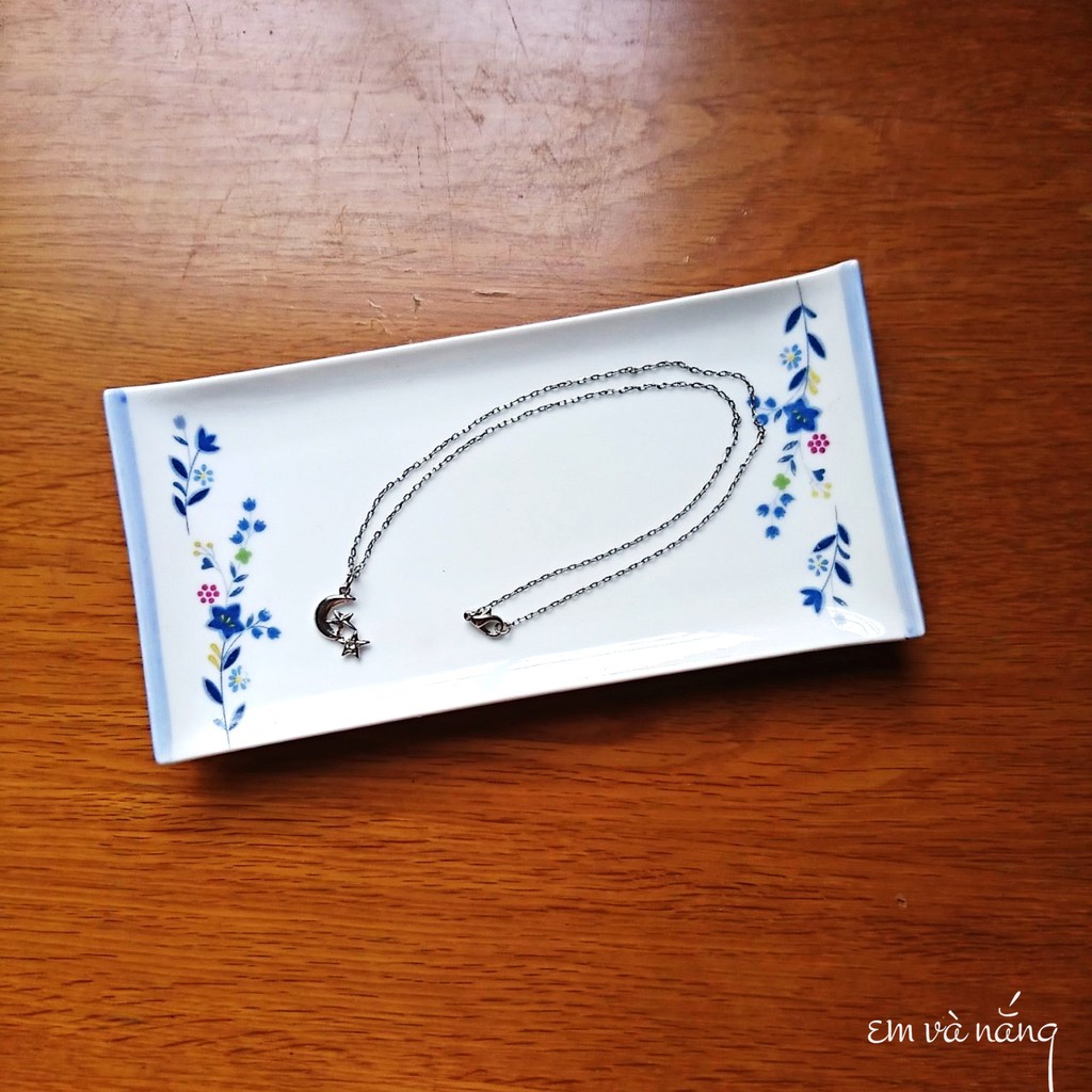 Dây chuyền sao trăng vintage Nhật - Em và nắng