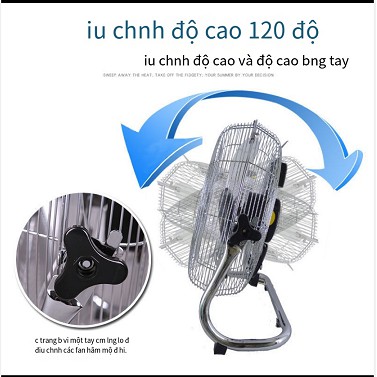 Máy tính để bàn Quạt điện mạnh mẽ Quạt sàn công suất cao