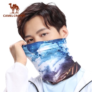 Khăn choàng bandana CAMEL CROWN thần kỳ chống tia uv bảo vệ mặt và cổ cho nam nữ khi hoạt động thể thao ngoài trời
