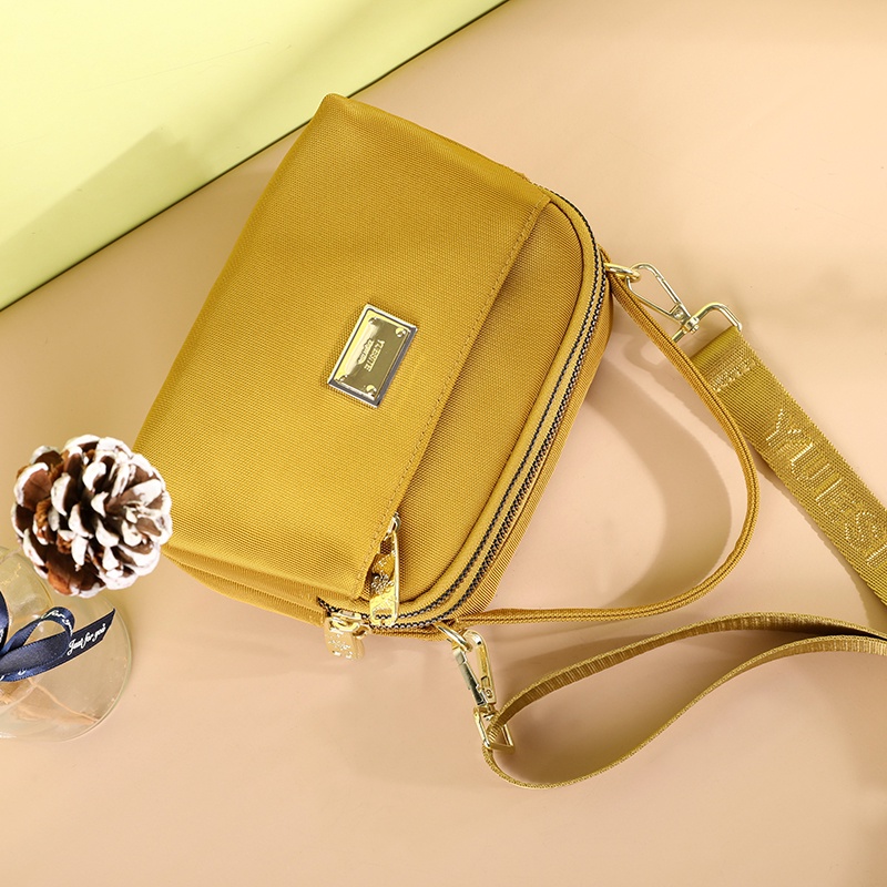 Túi Đeo Chéo Nylon Nhẹ Thời Trang Đơn Giản Dành Cho Nữ