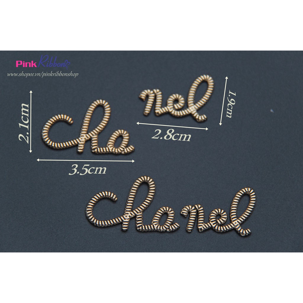 Chữ Cha-nel sọc rời | BigBuy360 - bigbuy360.vn