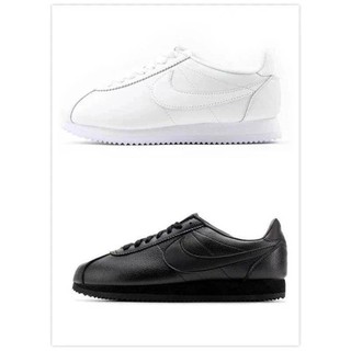 Giày Nike Forrest Gums Classic Cortez Giày nữ Giày trắng Giày chạy bộ nam Tất cả giày thể thao bằng da màu đen