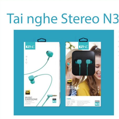 Tai nghe giá rẻ stereo N3