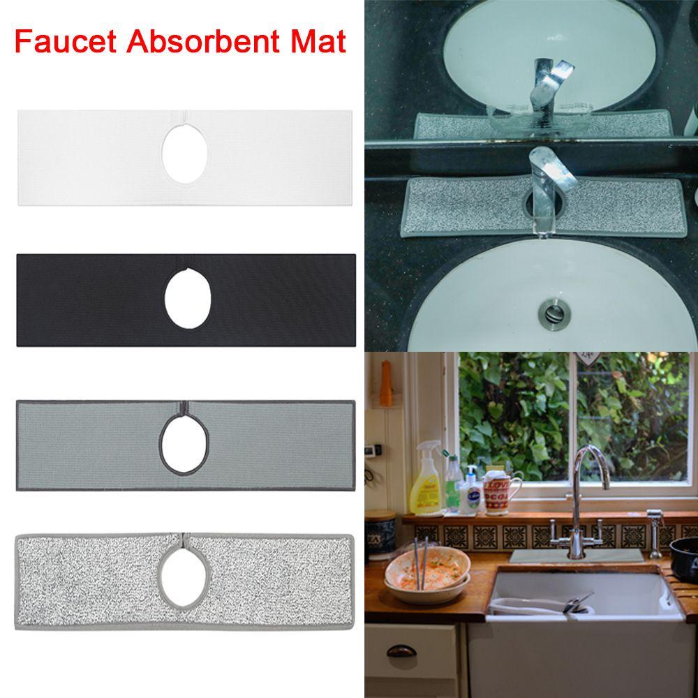 Thảm Lót Vòi Nước Bằng Sợi Micro Thấm Hút Tốt Tiện Dụng