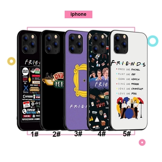Ốp điện thoại mềm hình phim Friends LE93 cho iPhone XR X Xs Max 6 6s 7 8 Plus 5 5s SE 2020