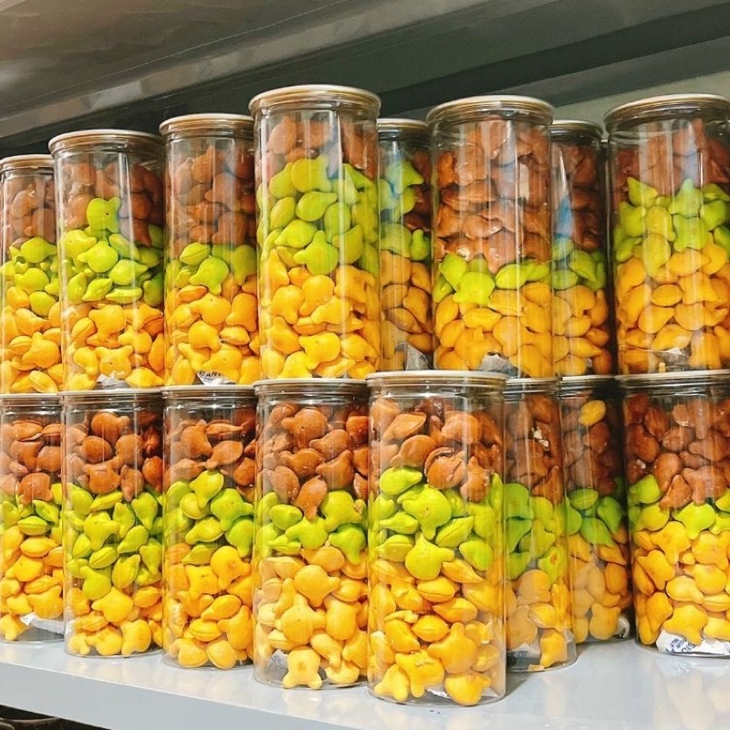 450Gr Bánh Gấu Mix 3 Vị Nhân Kem Sữa, Thơm Ngon, Béo Ngậy