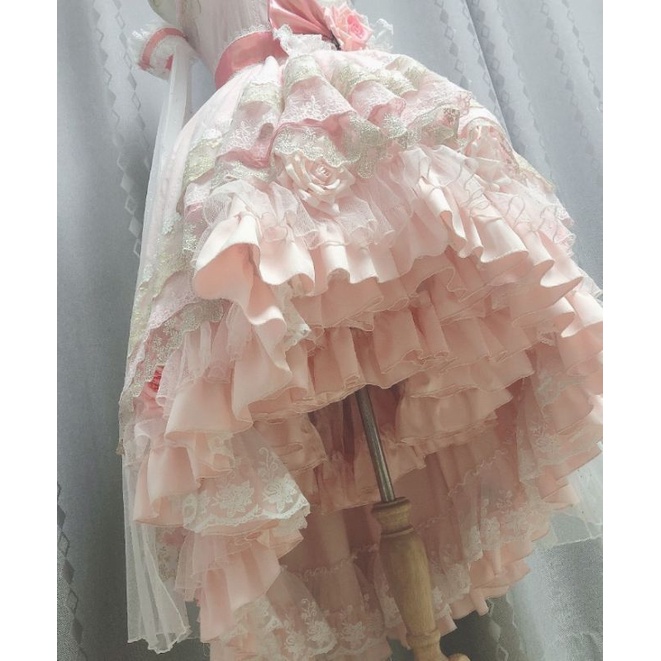 Đầm Cosplay hoa  hồng ngọt ngào