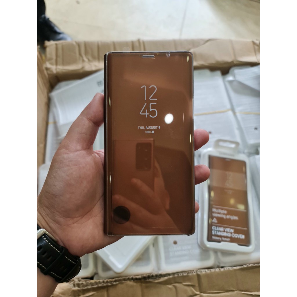 Bao da clear view Samsung Note 9 chính hãng