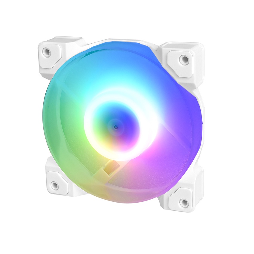 Quạt tản nhiệt Fan ID-COOLING DF-12025-ARGB TRIO Snow 3pcs Pack - Hàng chính hãng