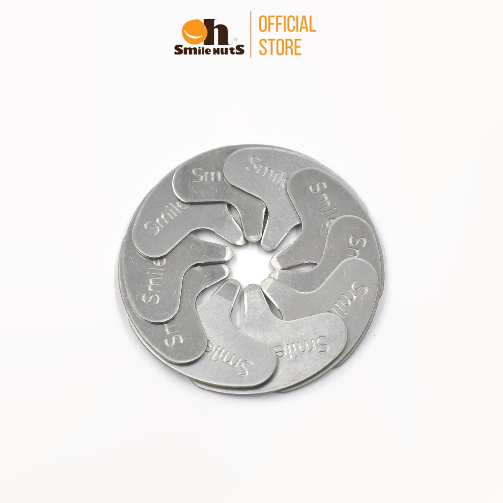 Dụng Cụ Tách Vỏ Hạt Smilenuts Chất Liệu Inox Không Ghỉ