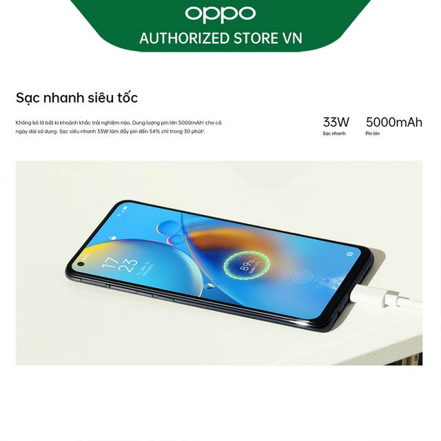 Điện thoại OPPO A74 (8GB/128GB) - Hàng Chính Hãng