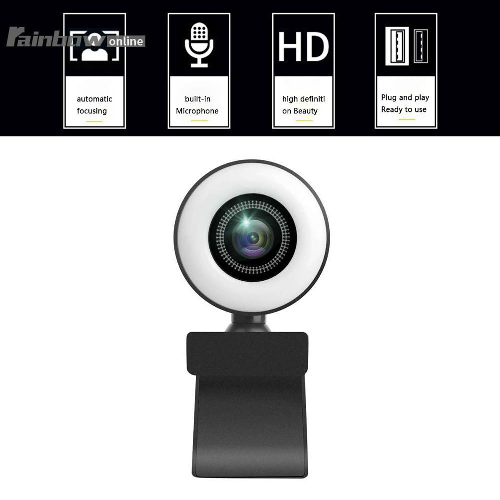 Webcam 1080p Hd 2mp Tích Hợp Micro Chuyên Nghiệp Cho Máy Tính | BigBuy360 - bigbuy360.vn