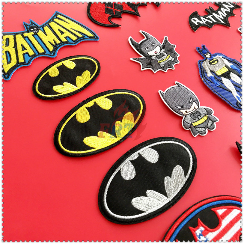 1 miếng dán ủi thêu hình siêu anh hùng