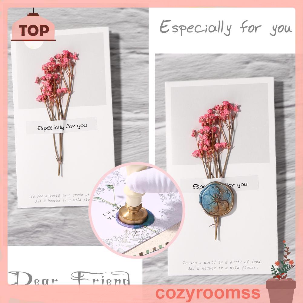 Túi 100 viên sáp đóng dấu niêm phong bì thư phong cách cổ điển