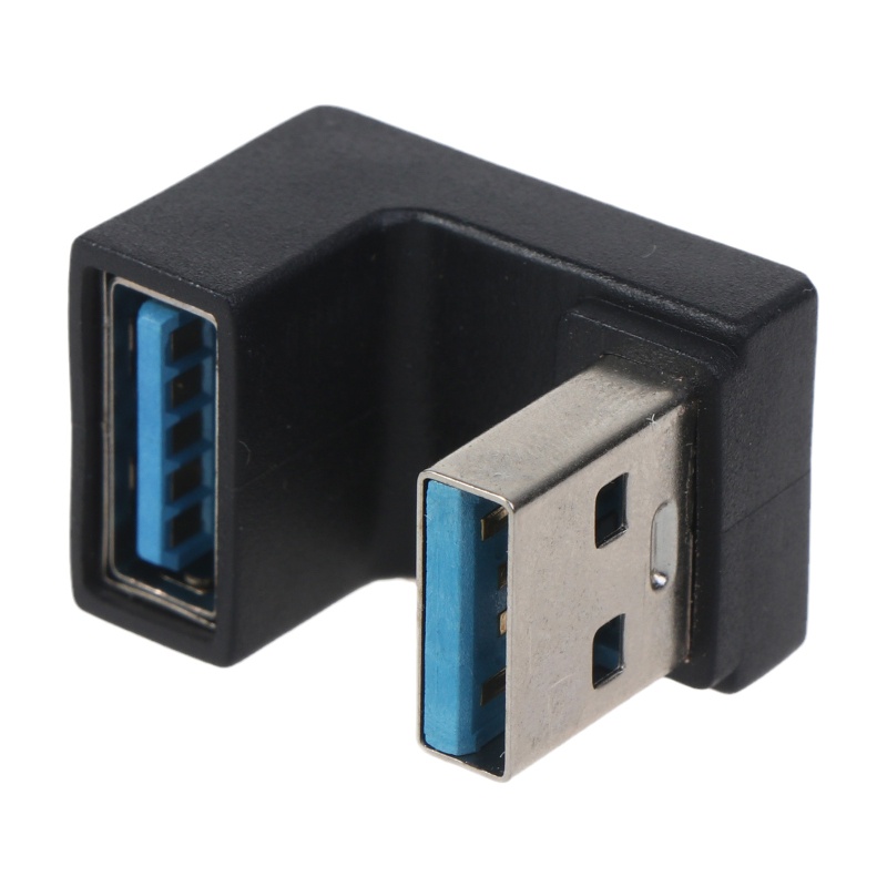 Đầu Chuyển Đổi Mở Rộng USB 3.0 A Male Sang Female 5Gbps Lên Xuống Góc 180 Độ