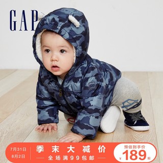ÁO PHAO BABY GAP BÉ TRAI NỈ BÔNG